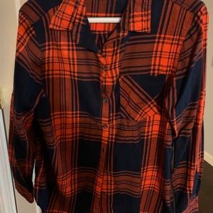 Old Navy plaid button up